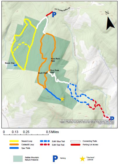 SMNP trail map